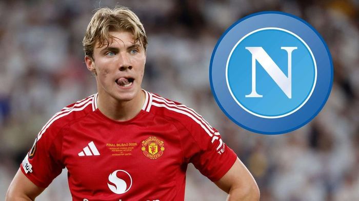 Napoli đã đạt được thỏa thuận miệng với MU về trường hợp của Hojlund.