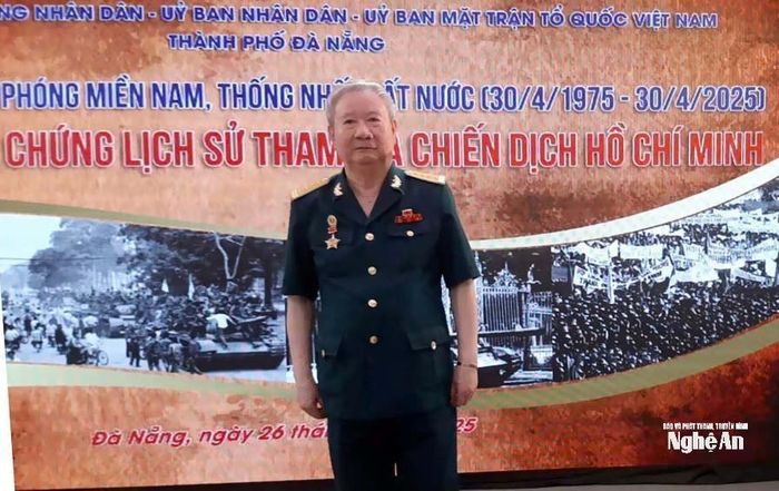Chân dung Đại tá Vương Thái Thanh. Ảnh: Thanh Quỳnh