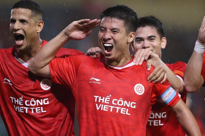 Thể Công Viettel đang duy trì phong độ rất ổn dưới tay HLV Popov. Ảnh: Hoàng Linh