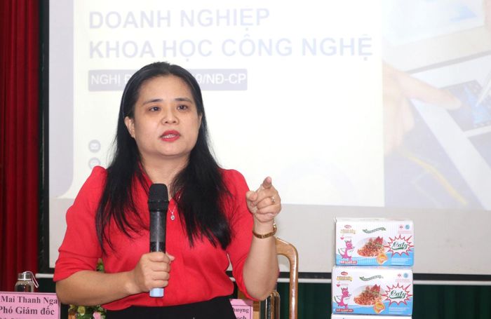 TS Phạm Thị Hồng Phượng giới thiệu doanh nghiệp khoa học - công nghệ trên địa bàn tỉnh Lâm Đồng