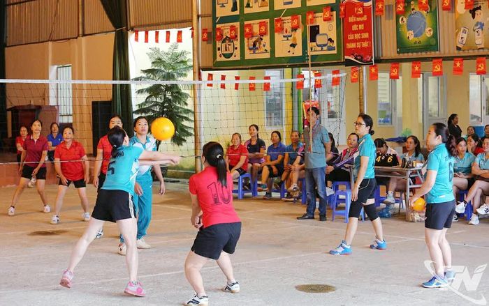 Các giải đấu thể thao diễn ra sôi nổi, tạo không khí vui vẻ, phấn khởi cho người dân trong dịp Quốc khánh.