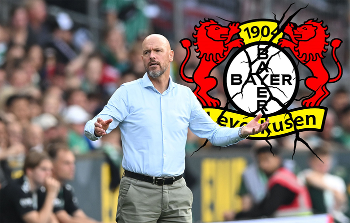 Leverkusen cân nhắc sa thải Erik ten Hag. Ảnh: Florian Plettenberg 