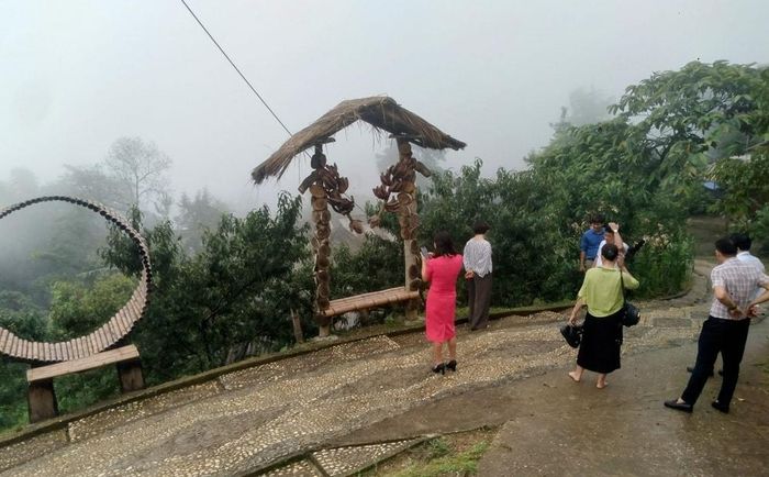 Một điểm check-in yêu thích của nhiều du khách. Ảnh: TL