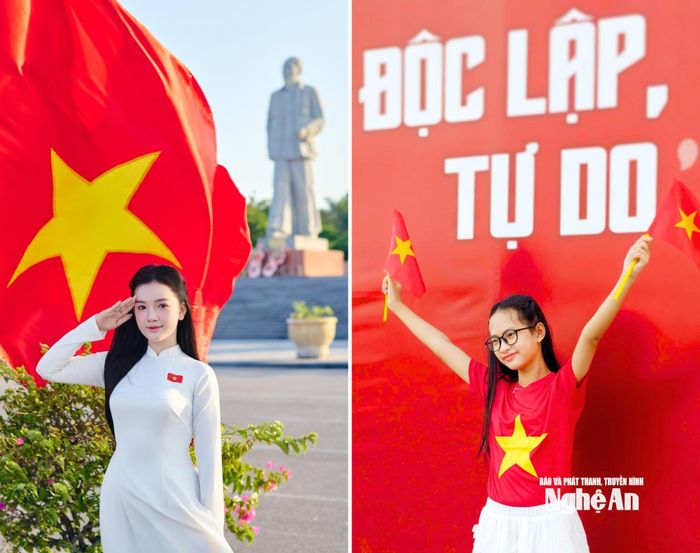 Tình yêu dân tộc, niềm tự hào lịch sử được nuôi dưỡng từ những khoảnh khắc, những thông điệp, những bức ảnh đẹp. Ảnh: Ngọc Xinh - Diệp Thanh