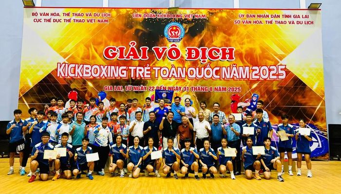 Đoàn vận động viên của tỉnh Gia Lai tham gia giải với sự nỗ lực và quyết tâm cao. Ảnh: M.N