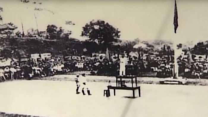 Chiều 20/8/1945, đông đảo quần chúng nhân dân trong tỉnh tham gia cuộc mít tinh lớn tại Sân vận động thị xã Thái Nguyên. Ảnh tư liệu