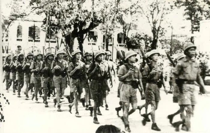 Đội Việt Nam Giải phóng quân trong ngày 02/9/1945 tại Hà Nội