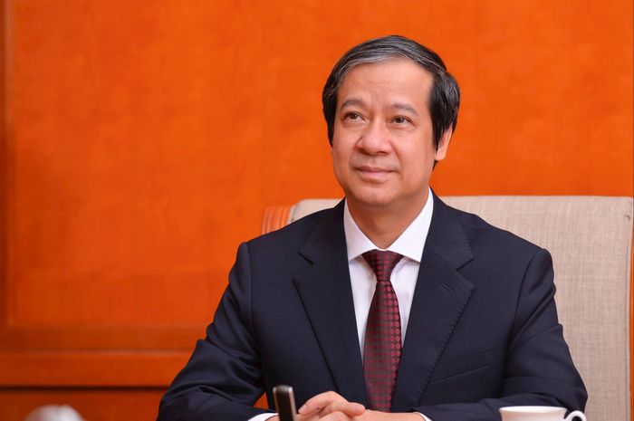 Bộ trưởng Bộ GD-ĐT Nguyễn Kim Sơn. Ảnh: Bộ GD-ĐT
