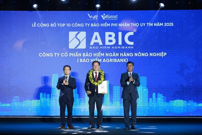 Top doanh nghiệp Bảo hiểm phi nhân thọ uy tín năm 2025, có Công ty ABIC Việt Nam. Ảnh: CSCC