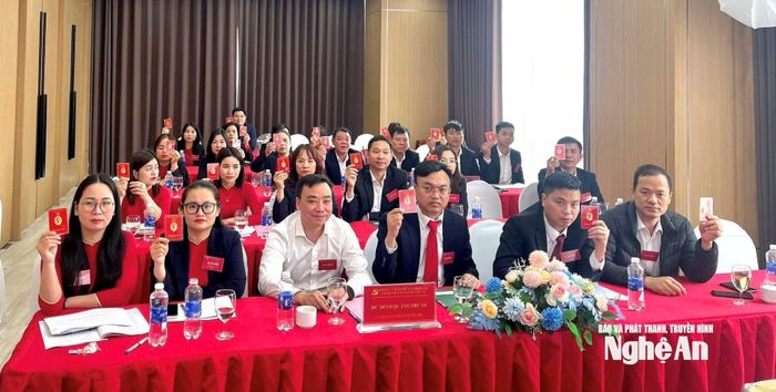 Đại hội Chi bộ ABIC Nghệ An năm 2025. Ảnh: Hoàng Sáng