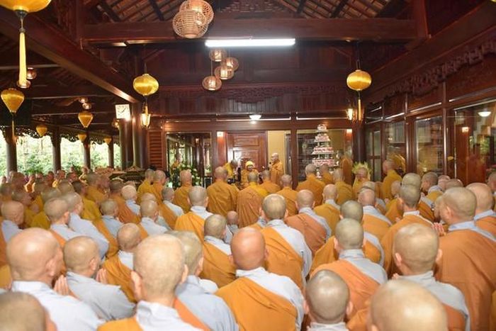 Quang cảnh buổi lễ