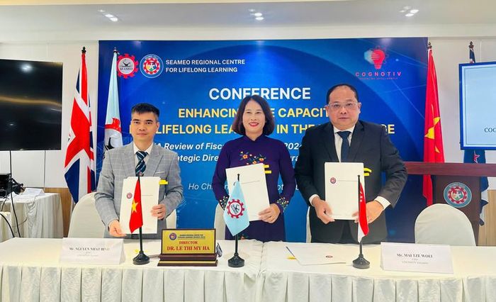  SEAMEO CELLL ký kết thỏa thuận hợp tác với COGNOTIV Singapore và COGNOTIV Việt Nam. 