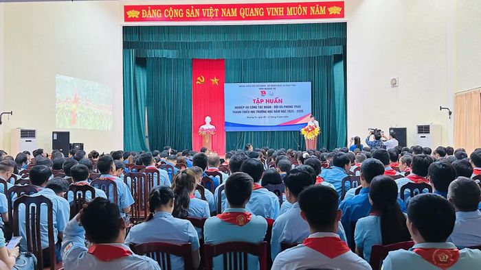 Quang cảnh lớp tập huấn - Ảnh: B.N