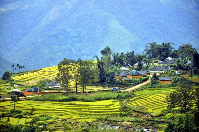  Vẻ đẹp mùa thu vùng cao Y Tý. 