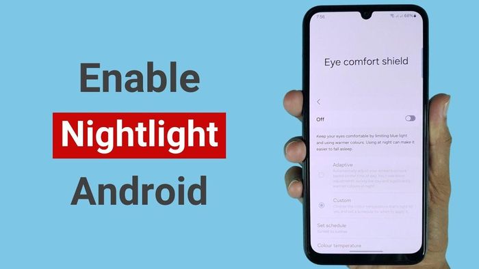 Hầu hết các smartphone Android hiện nay đều được tích hợp sẵn tính năng lọc ánh sáng xanh, giúp giảm thiểu tác động của ánh sáng màn hình đến giấc ngủ. Ảnh: Internet