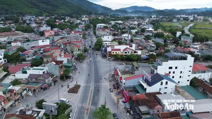 Khu vực gần chợ và bến xe Thái Hòa trước đây có nhiều hộ gia đình được cấp "bìa xanh" như gia đình bà Từ. Ảnh: Tiến Đông