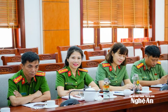 Các đại biểu tham dự tại điểm cầu Nghệ An. Ảnh: TL