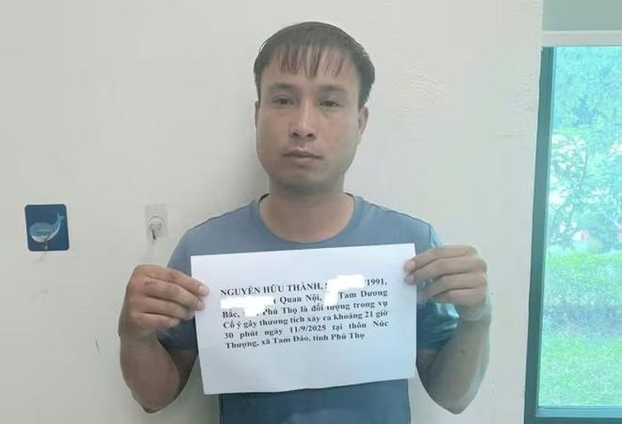 Đối tượng Nguyễn Hữu Thành cầm đầu vụ hành hung chị Lê Thị Dịu