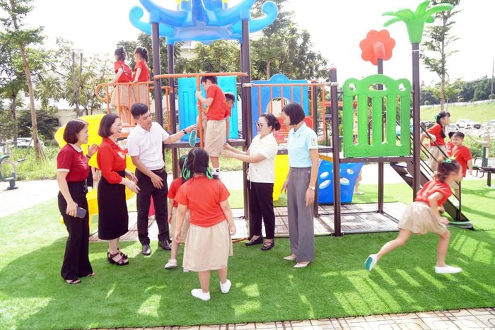 Các hạng mục được lắp đặt tại “Sân chơi cộng đồng” đều có tuổi thọ cao.