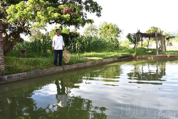Với vai trò là Bí thư Chi bộ, ông Đào Đức Đông luôn gương mẫu trong các phong trào thi đua yêu nước ở khu dân cư.