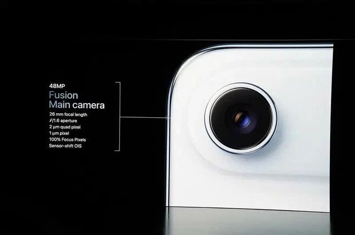 iPhone Air chỉ sở hữu duy nhất một camera sau với độ phân giải 48MP. Ảnh: Apple.