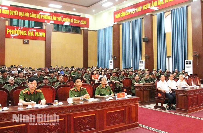 Các đại biểu tham dự hội nghị tập huấn.