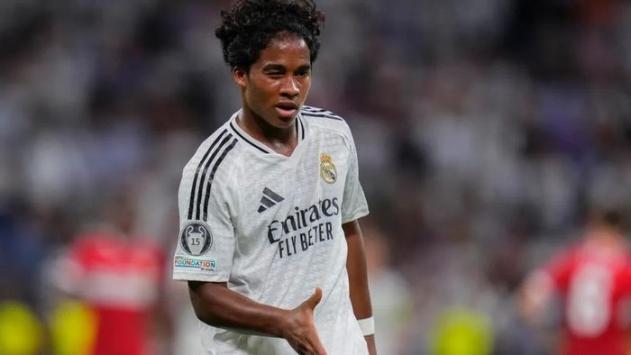 Endrick gặp khó khăn kể từ khi sang Real Madrid.
