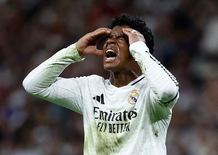 Endrick đang bị thất sủng ở Real Madrid.