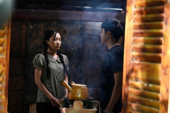  Hình ảnh khác lạ của Lê Thu trong Lưới tình. Ảnh: ĐPCC 