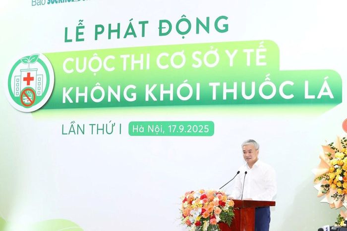 Tổng Biên tập Báo Sức khỏe và Đời sống Trần Tuấn Linh chia sẻ về mục đích cuộc thi