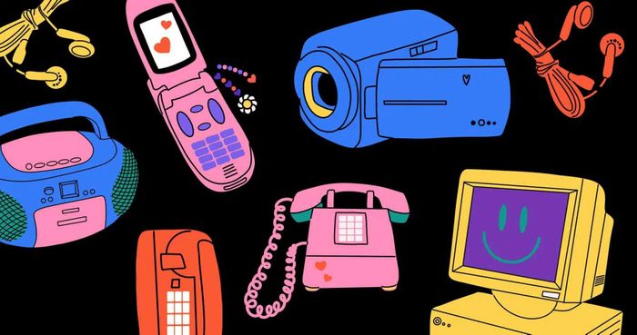  Giống radio và máy ảnh cơ, điện thoại bàn cũng nằm trong danh sách công nghệ hoài cổ của Gen-Z. Ảnh: Raleigh Magazine. 