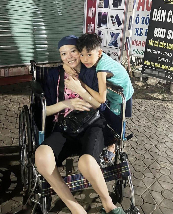  Hình ảnh cuối cùng chị Thu cập nhật trên trang cá nhân, trước khi chị truyền hóa chất lần thứ 92. 