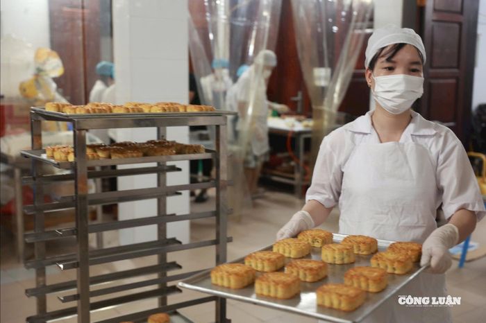 Nhiệt độ lò nướng phải được điều chỉnh tỉ mỉ theo từng loại bánh, đủ độ cứng nhưng vẫn giữ trọn độ ẩm.