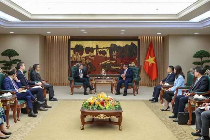 Quang cảnh cuộc tiếp.