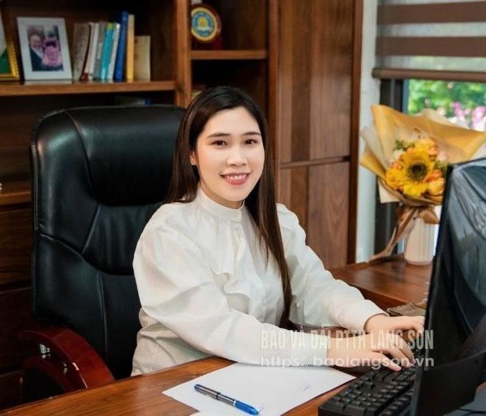 Bà Nguyễn Thị My Hương, Phó Tổng Giám đốc Công ty Cổ phần Hữu Nghị Xuân Cương 