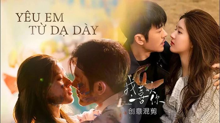 Cặp đôi chính trong phim "Yêu em từ dạ dày" của Trung Quốc
