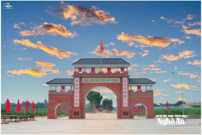 Thiết chế văn hóa, hạ tầng được đầu tư đồng bộ. Ảnh: CSCC