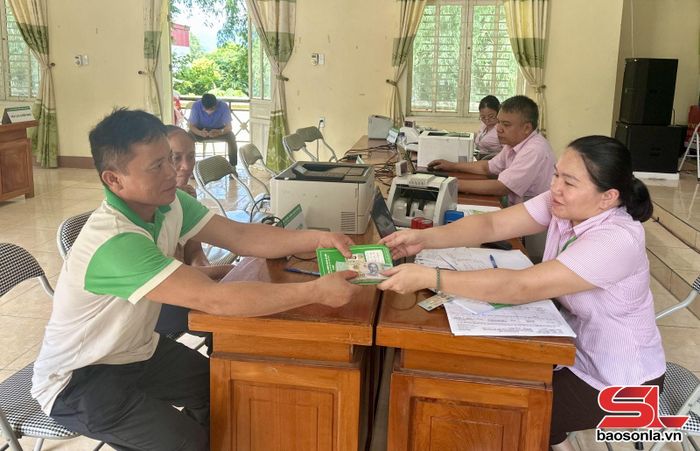 Phiên giao dịch định kỳ hằng tháng tại xã Phù Yên.