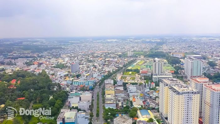 Nhiều quyết sách đột phá tại Đại hội đại biểu Đảng bộ tỉnh Đồng Nai lần thứ I, nhiệm kỳ 2025-2030, sẽ đưa tỉnh phát triển xứng tầm trong thời gian tới. Trong ảnh: Một góc phường Tam Hiệp nhìn từ trên cao. Ảnh: Đặng Hùng