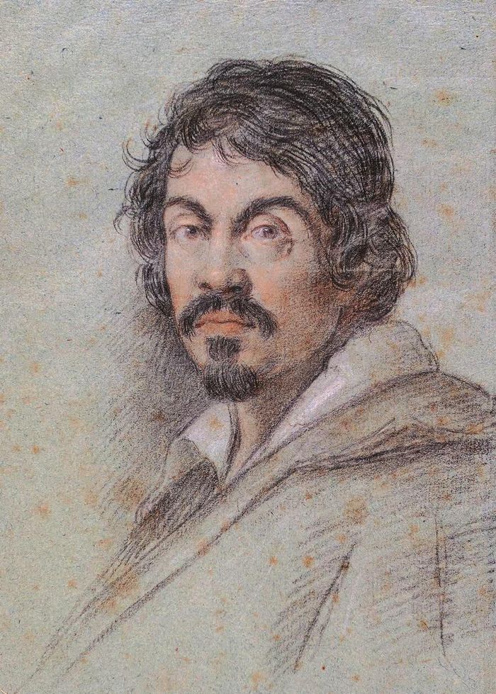 Chân dung Caravaggio do Ottavio Leoni vẽ