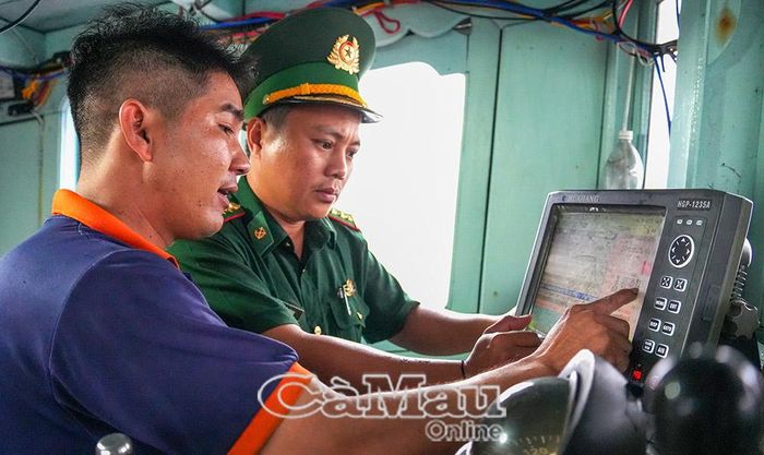  Các trạm kiểm soát biên phòng thường xuyên kiểm tra hoạt động của thiết bị giám sát hành trình tàu cá trước khi ra biển hoạt động.