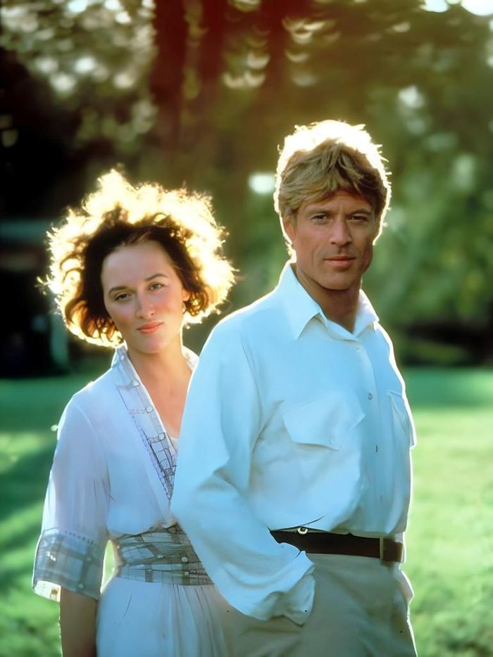  R. Redford và Meryl Streep trong phim Out of Africa. 