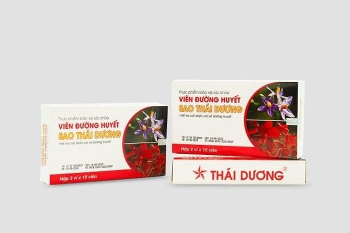 Sản phẩm Viên đường huyết Sao Thái Dương- ổn định đường huyết