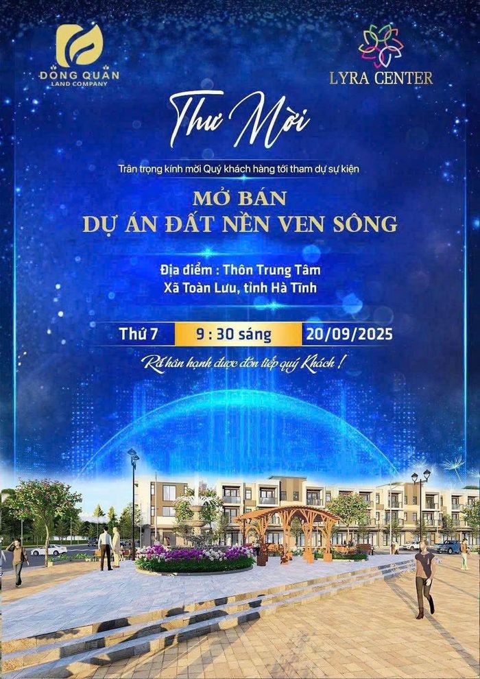  Thư mời được công ty rao rầm rộ trên mạng xã hội. 