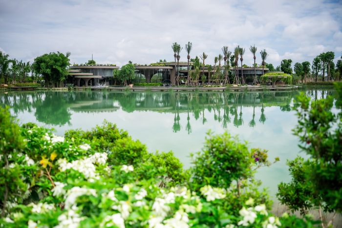 Một góc dự án Eco Retreat được triển khai sau 6 tháng khởi công.