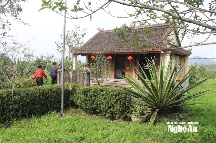 Di tích lịch sử cấp tỉnh Chùa Kẻ Trẹ - địa điểm làm việc bí mật của Ban Tài chính, Xứ ủy Trung kỳ và Tỉnh ủy Nghệ An trong những năm 1930 - 1932, tại xã Hưng Nguyên. Ảnh: Mai Hoa