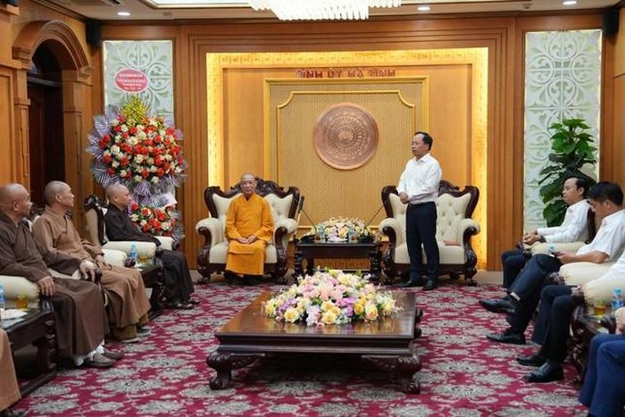 Bí thư Tỉnh ủy Hà Tĩnh Nguyễn Duy Lâm phát biểu