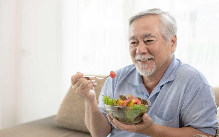 Ăn chay mang lại nhiều lợi ích sức khỏe, đặc biệt với người cao tuổi. Ảnh minh họa: SK&ĐS.