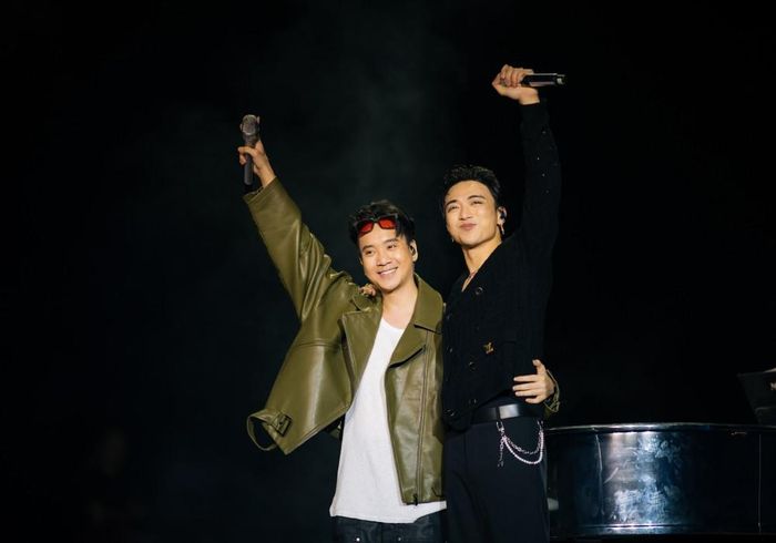 Concert của nam ca sĩ gây ấn tượng. 