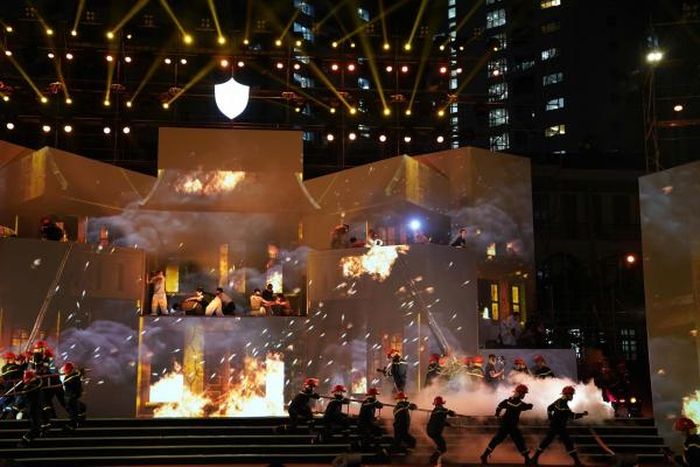 Tiết mục khắc họa sự khốc liệt của những cuộc chiến sinh tử với "giặc lửa".